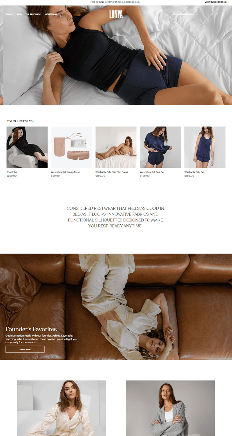 mẫu thiết kế website bán quần áo