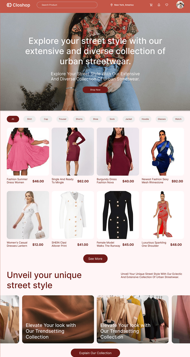 mẫu thiết kế website bán quần áo - công ty thiết kế website