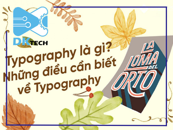 Thiết kế web typography là gì