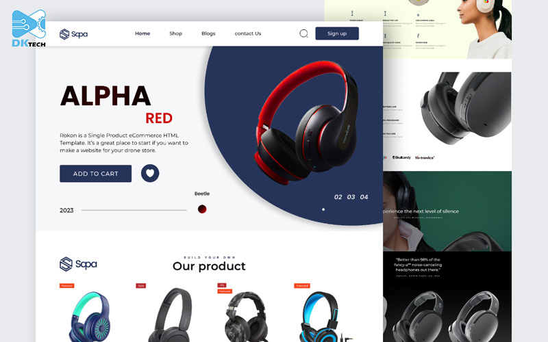 thiết kế website bán hàng