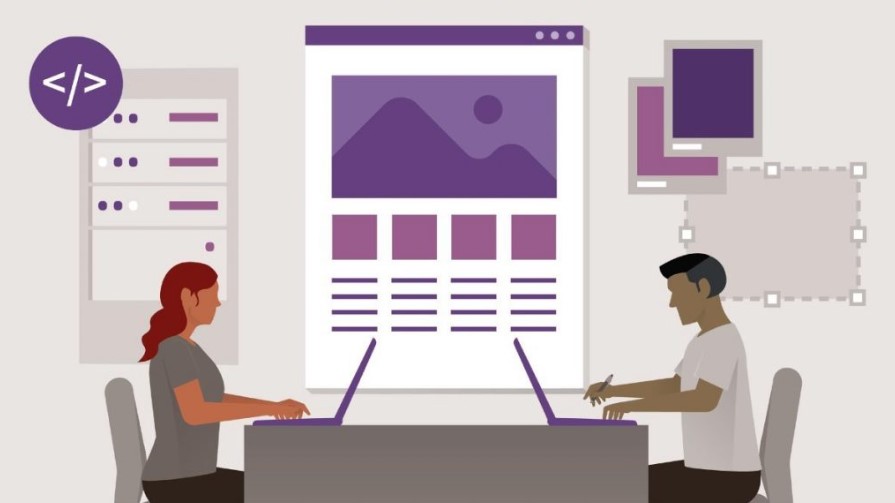 Bố cục dạng lưới gồm 12 cột khi thiết kế website với Bootstrap
