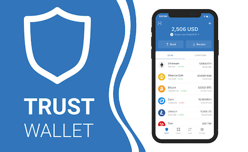 ví bitcoin - Trust Wallet 