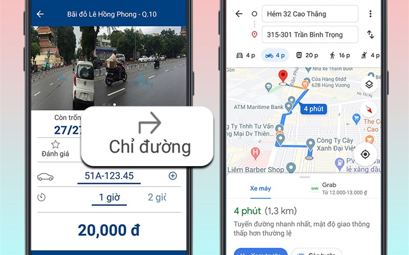 thiết kế app tìm bãi đỗ xe , thiết kế app