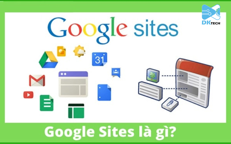 Google sites là gì, thiết kế website bằng Google Site