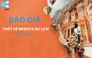 Báo giá thiết kế website du lịch