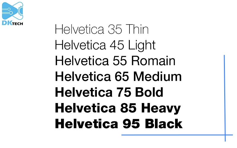 Font chữ Helvetica