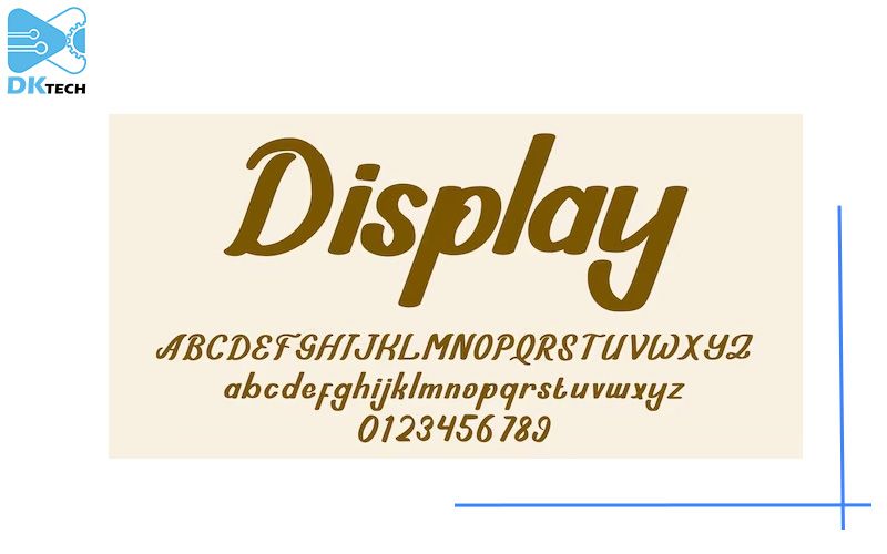 Font display