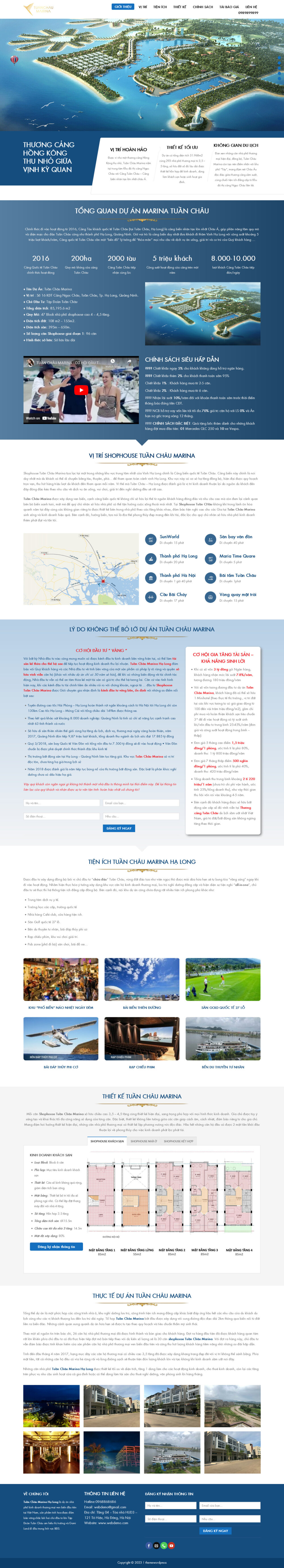 Website Bất Động Sản Mẫu 4