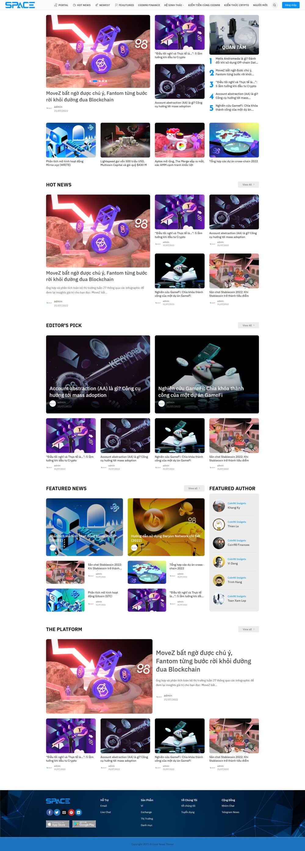 Website Tài Chính