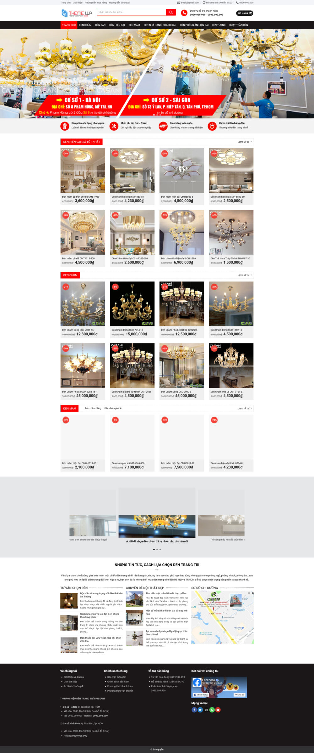 Website Đèn Trang Trí