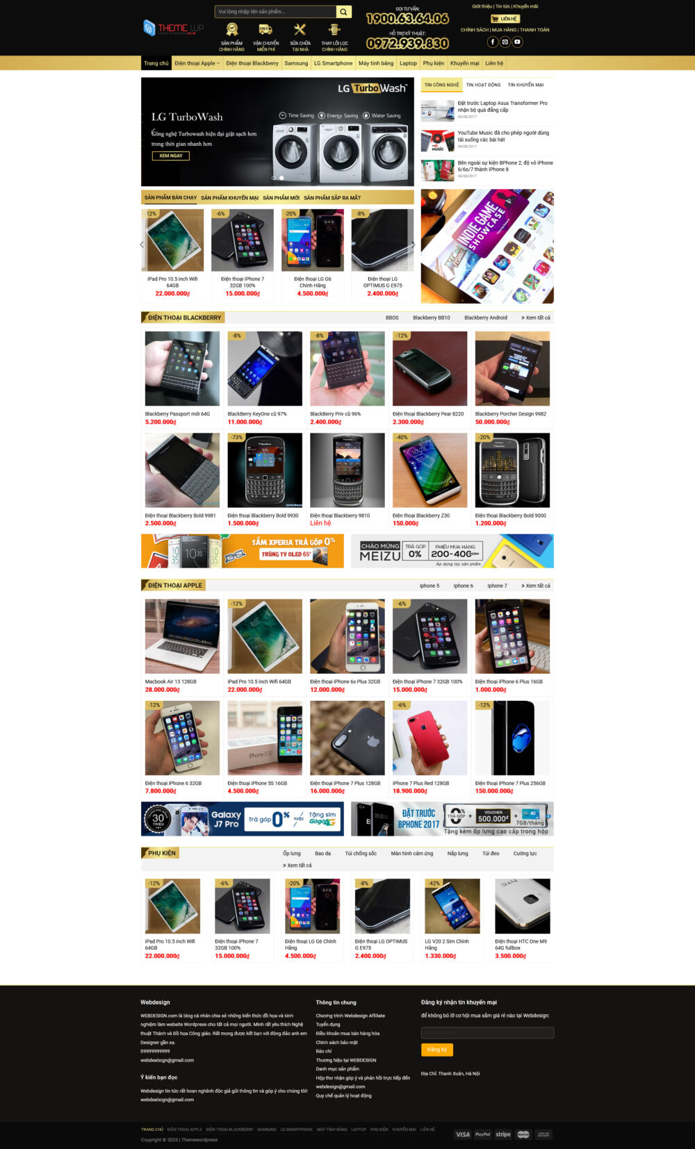 Website Điện Máy