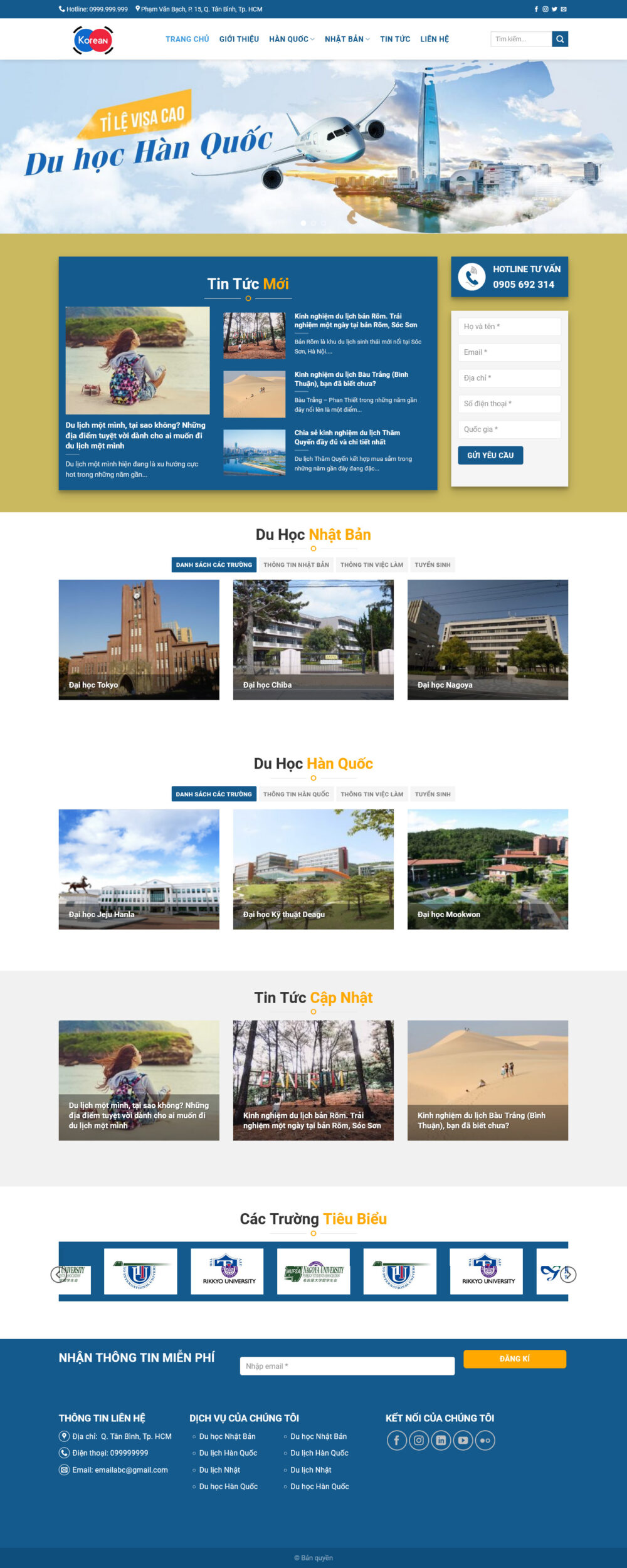 Website Du Học Hàn Quốc