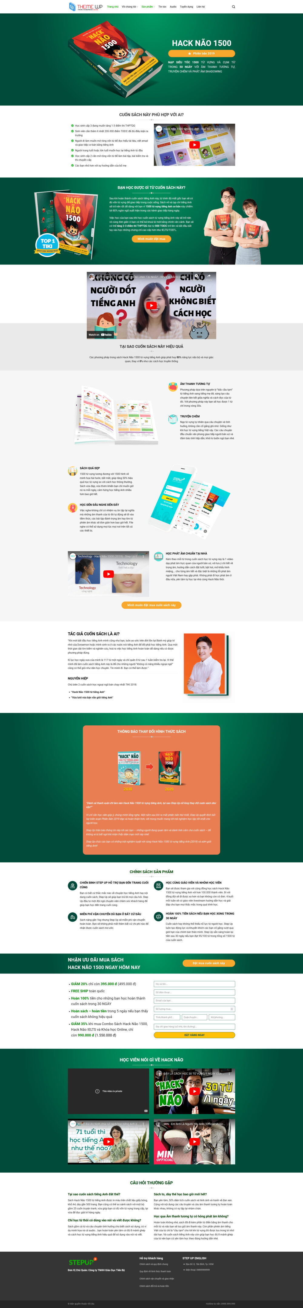 Website Sách Tiếng Anh