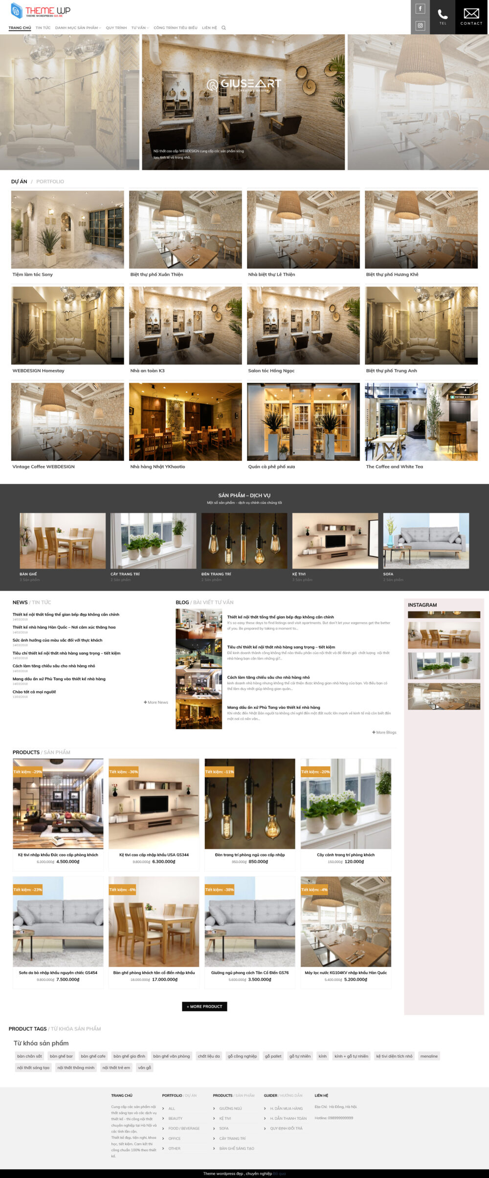 Website Nội Thất
