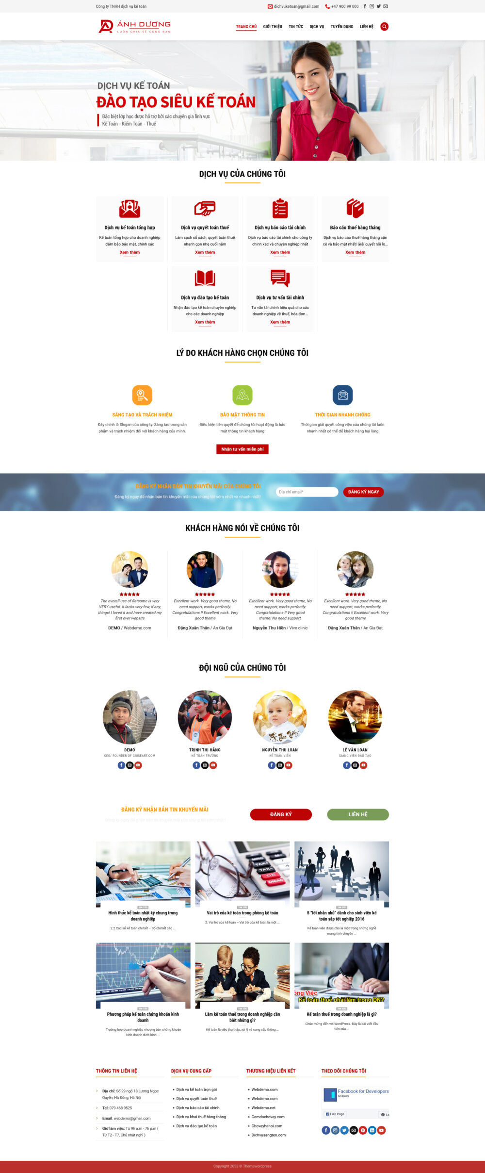 Website Đào Tạo Siêu Kế Toán