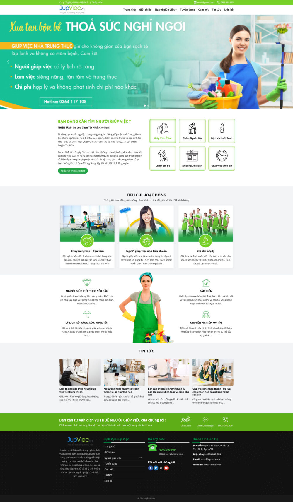 Website Thuê Người Giúp Việc