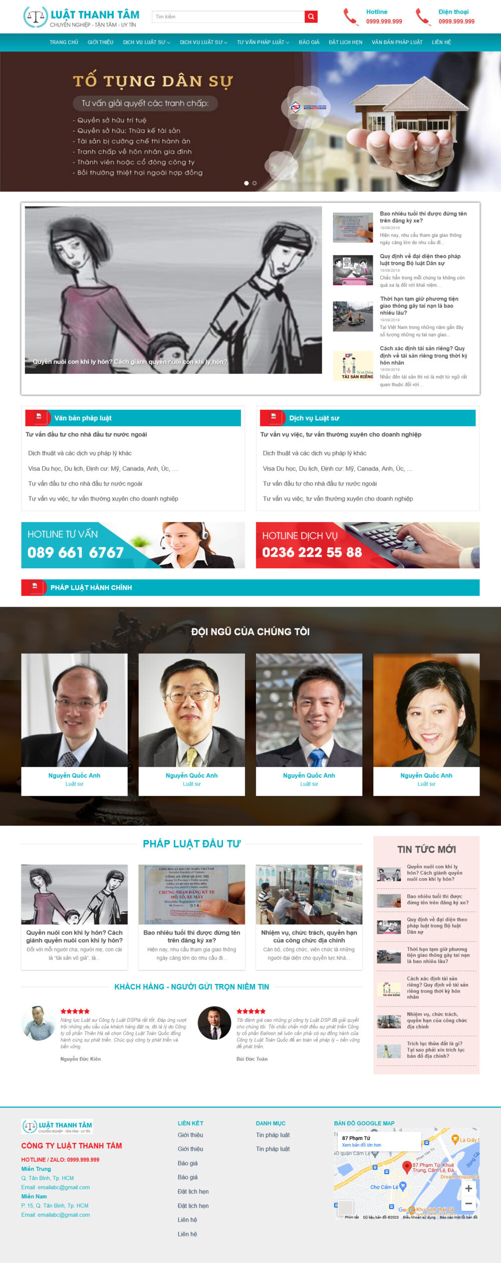 Website Luật Sư