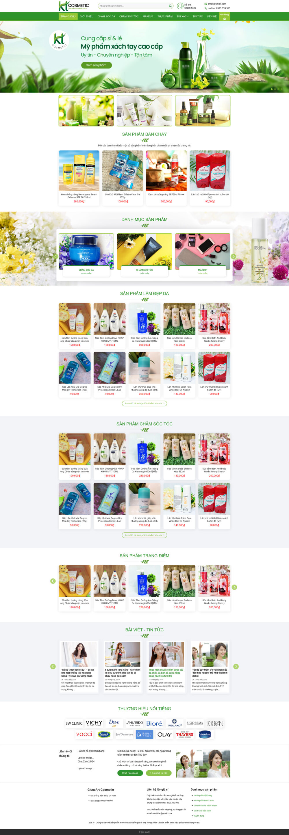 Website Mỹ Phẩm 6