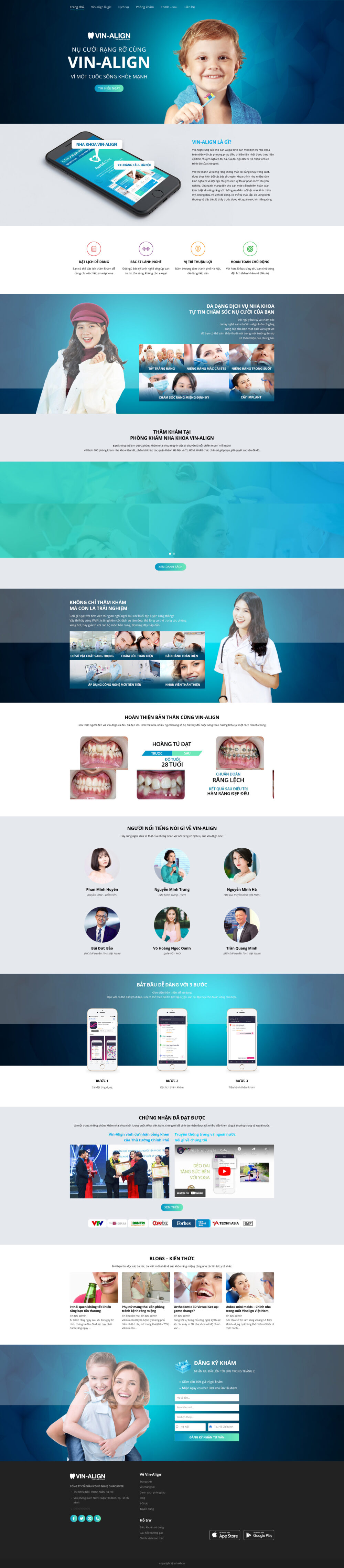 Website Nha Khoa