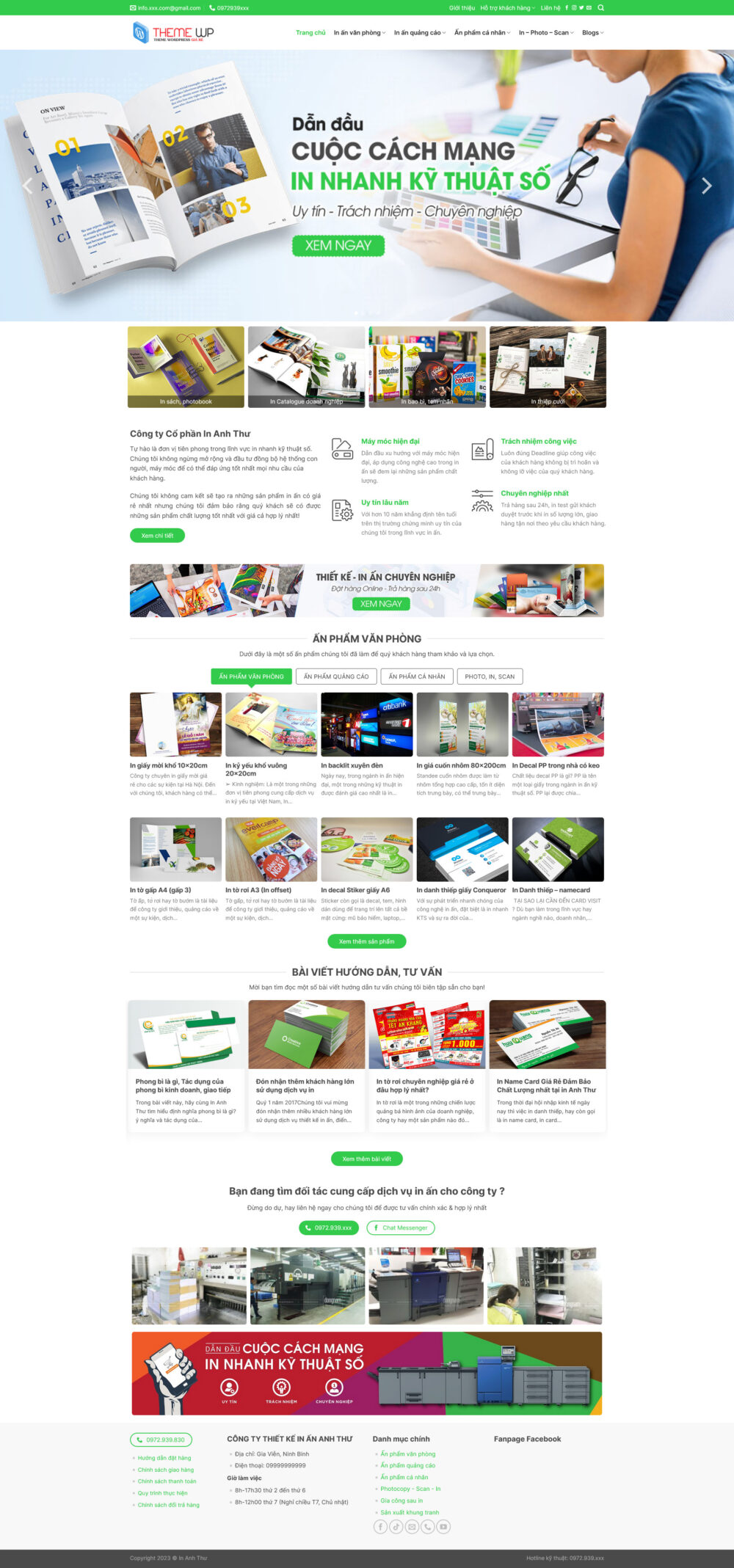 Website Print mẫu 4