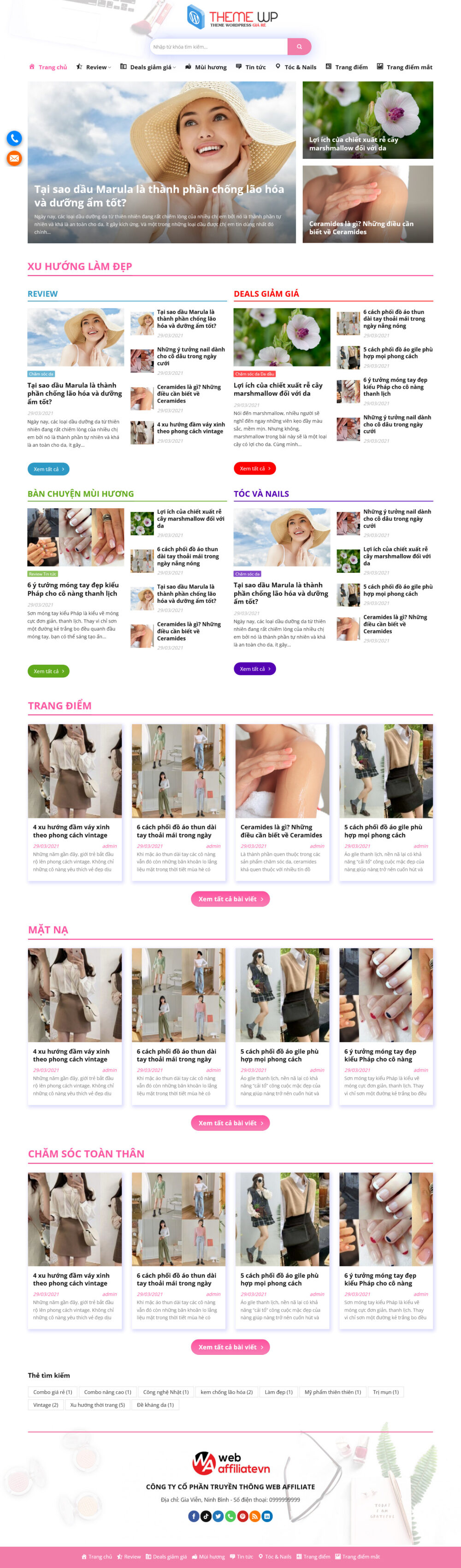 Website Tin Tức Review
