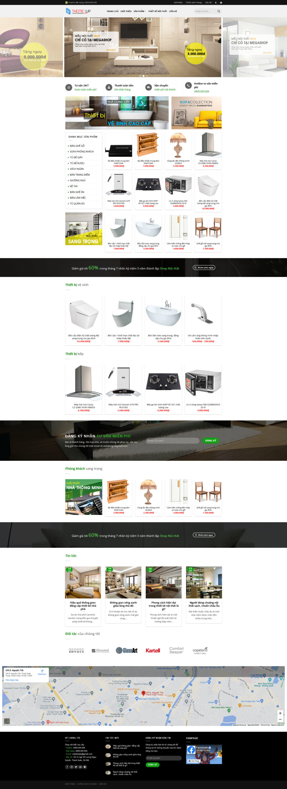 Website Shop Nội Thất