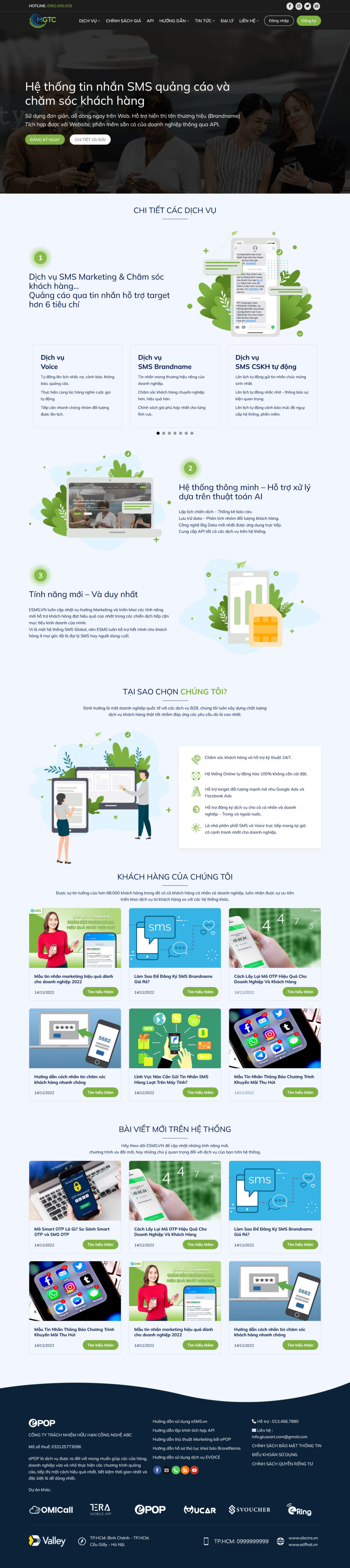 Website Tin Nhắn SMS
