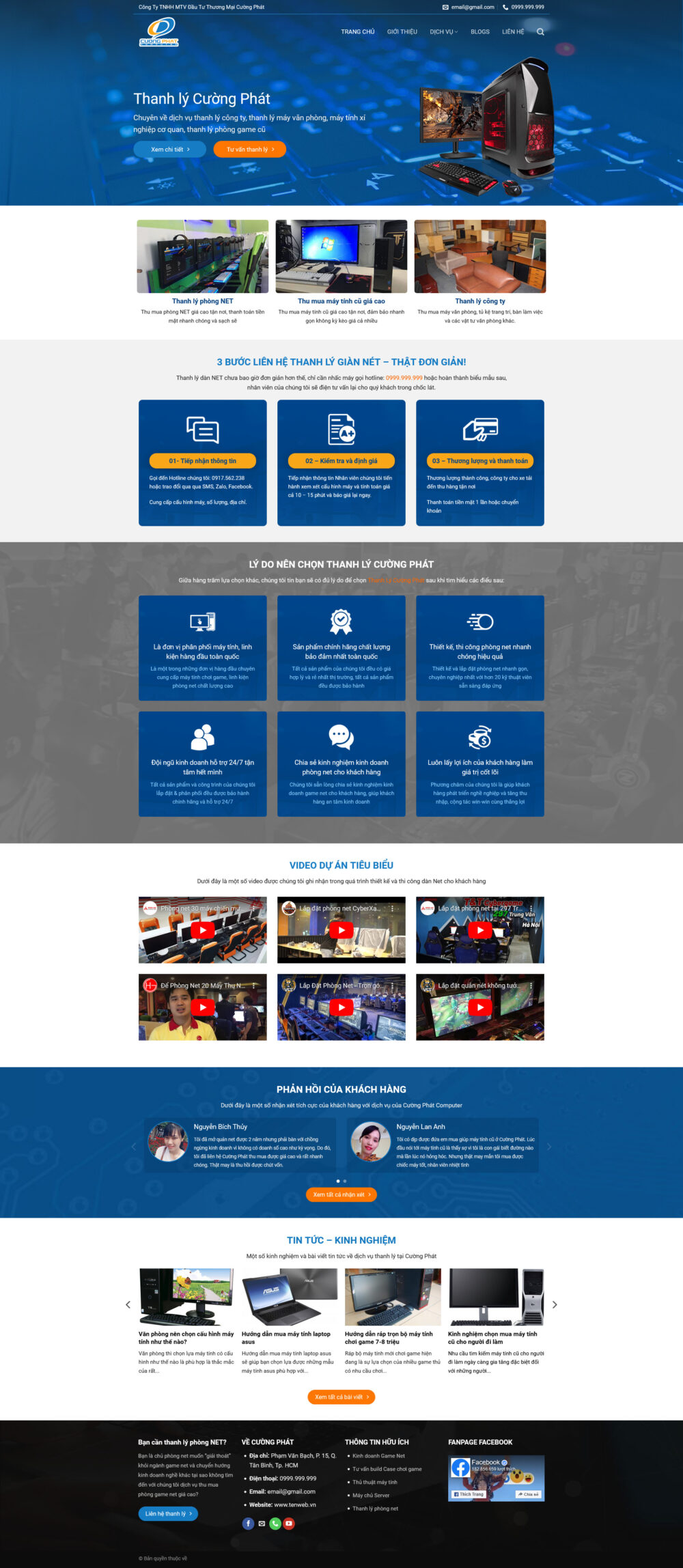 Website Thanh Lý
