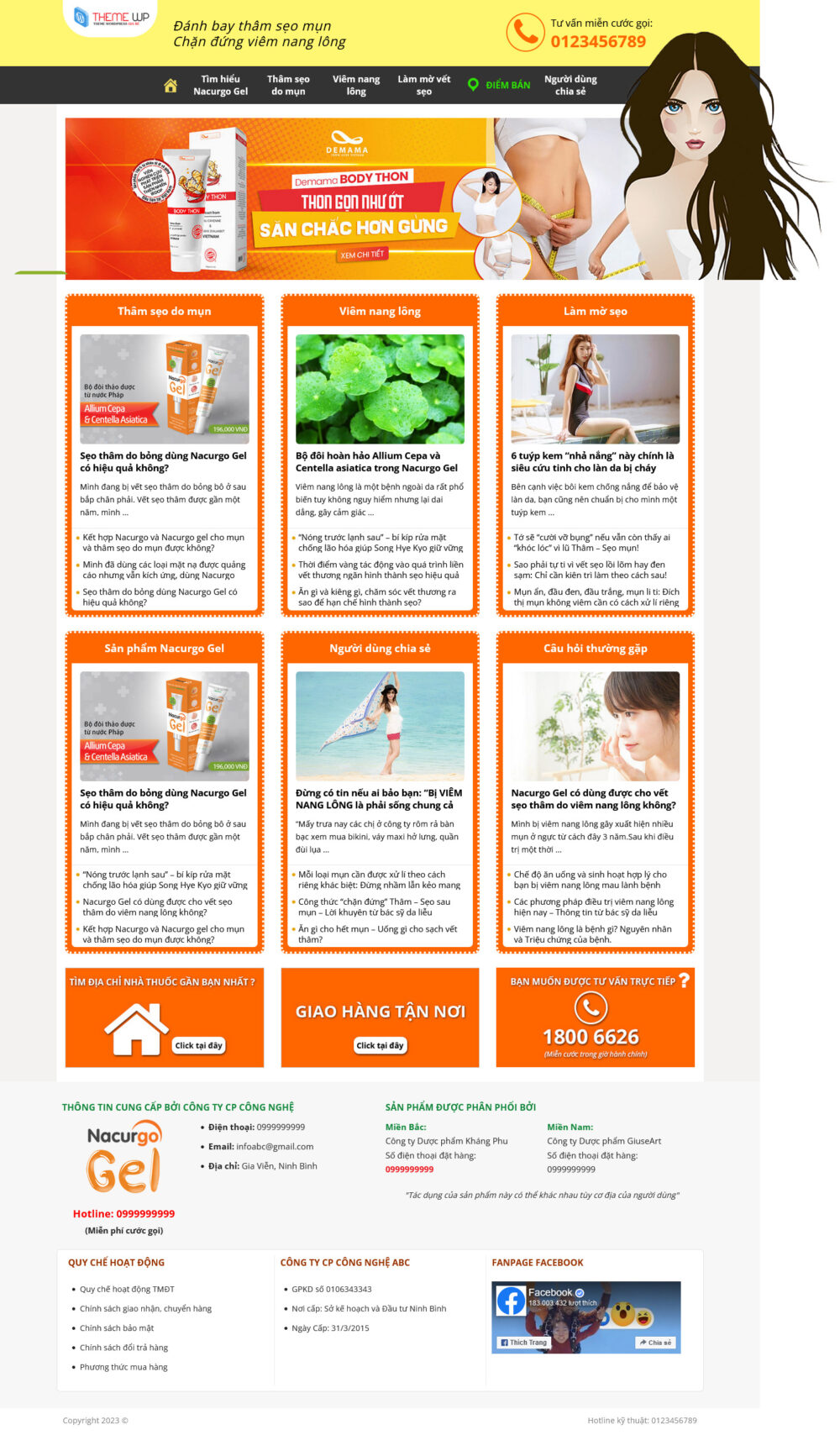 Website Công Ty Dược Phẩm
