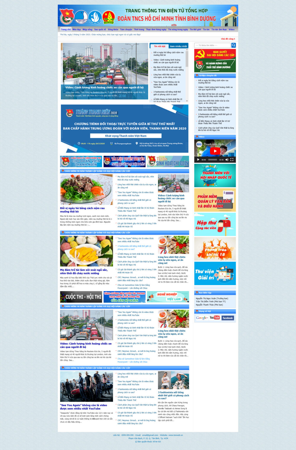 Website Tin Tức 9