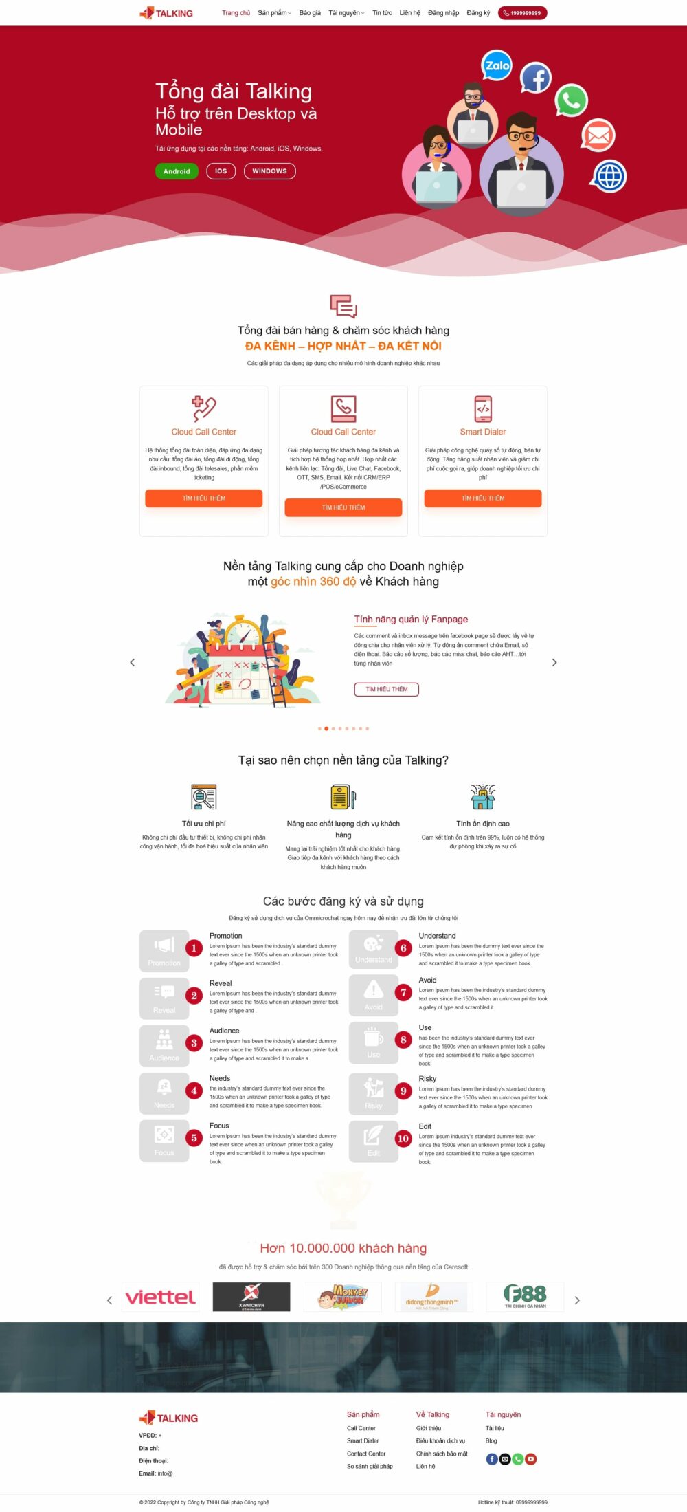 Website Tổng Dài