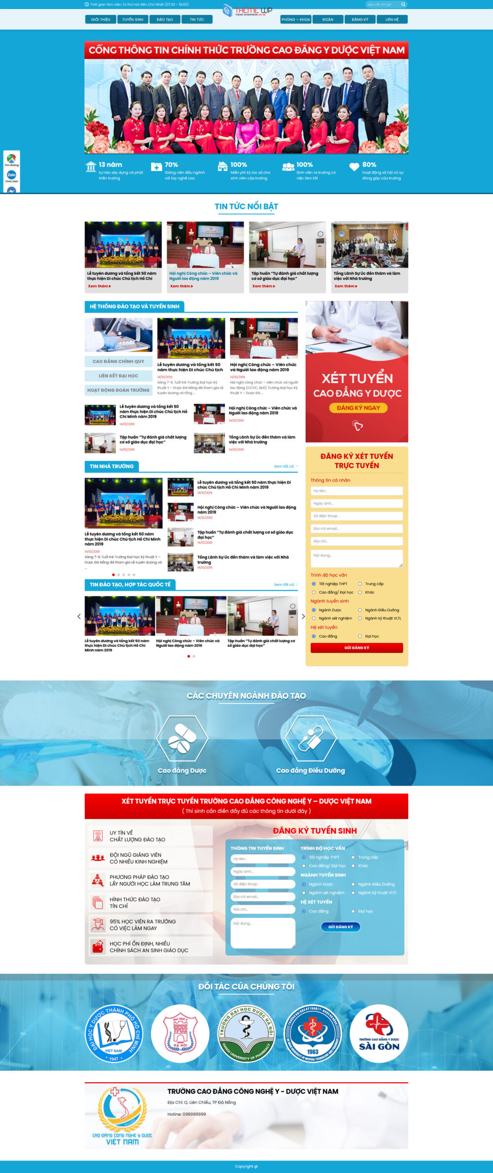 Website Trường Học