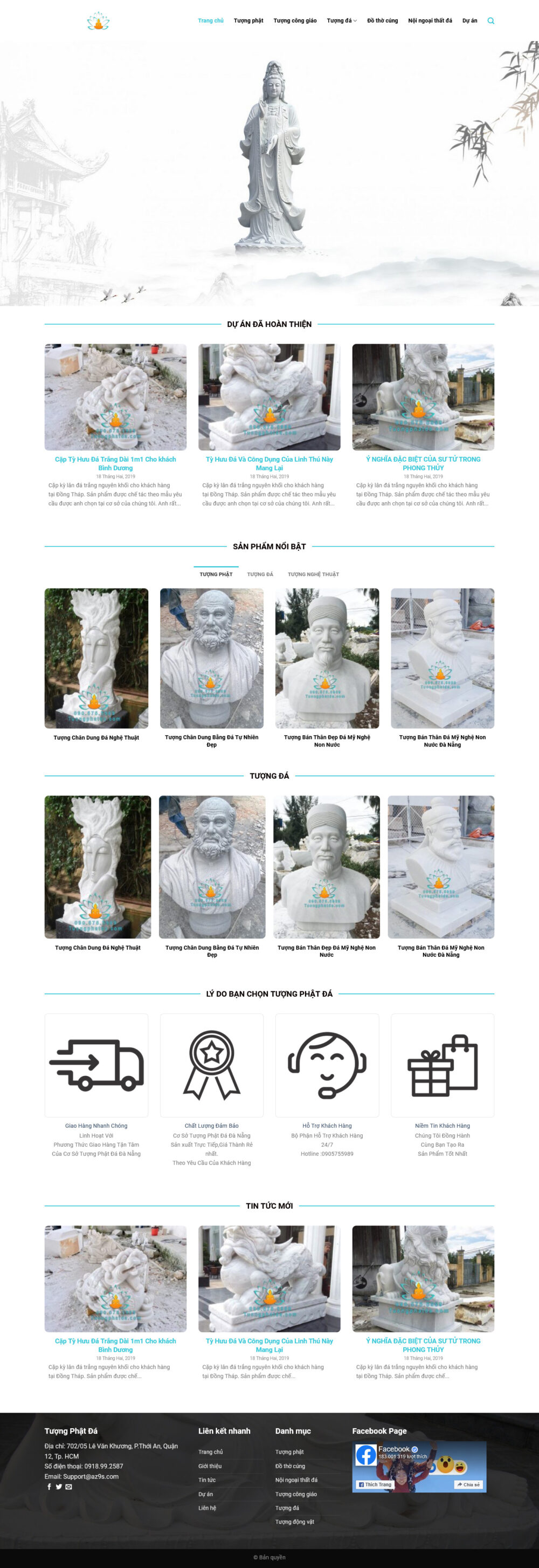 Website Tượng Phật