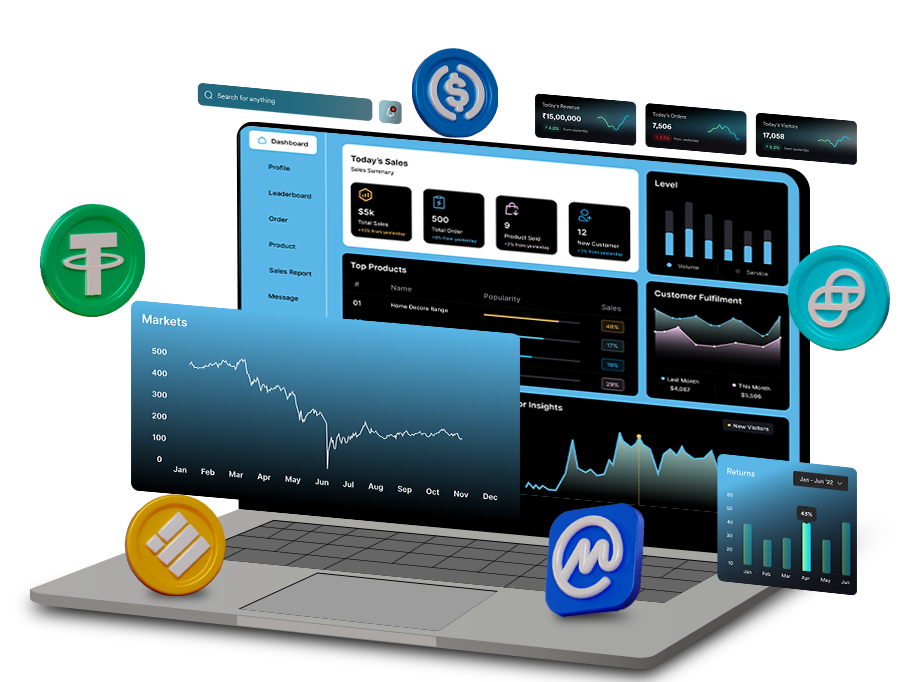 thiết kế sàn giao dịch crypto