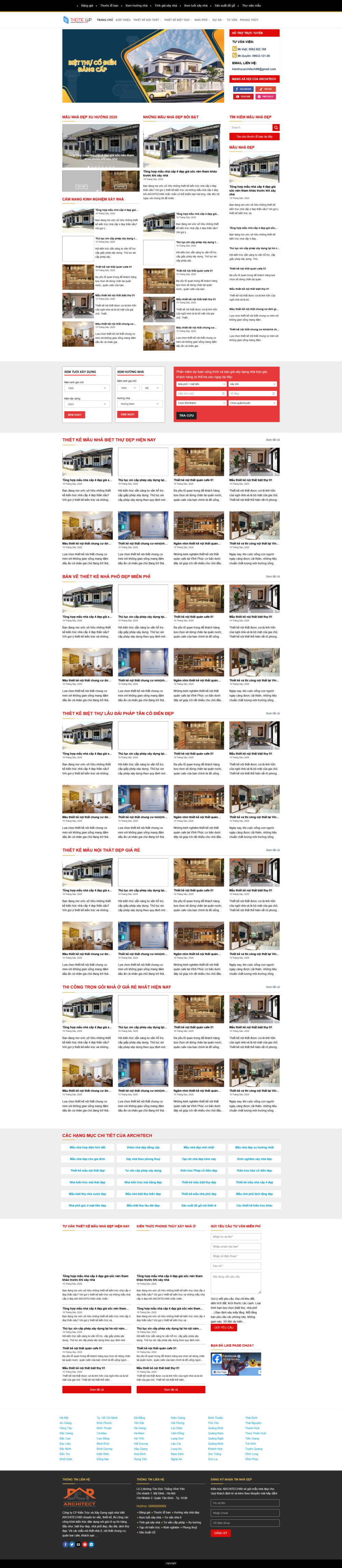 Website Xây Dựng 3