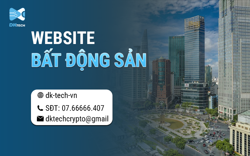 Mẫu website bất động sản