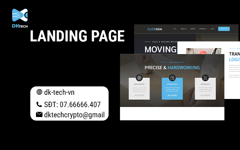 Landing page