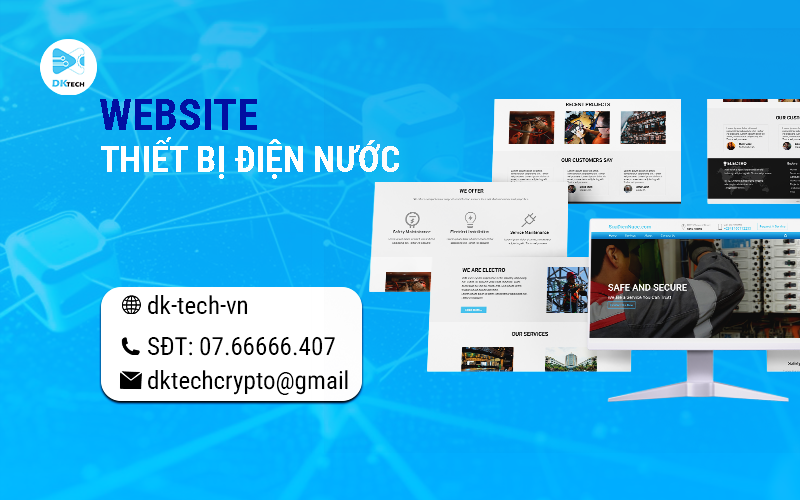Mẫu website Thiết Bị Điện Nước