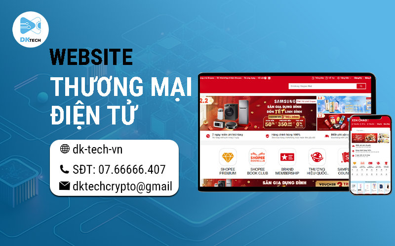 Mẫu website thương mại điện tử