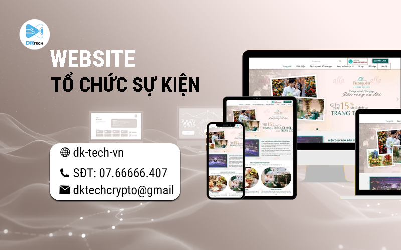 Website tổ chức sự kiện