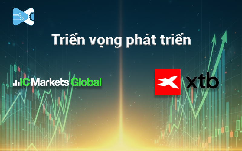 Trien vong khi so sanh san ICMarkets va XTB