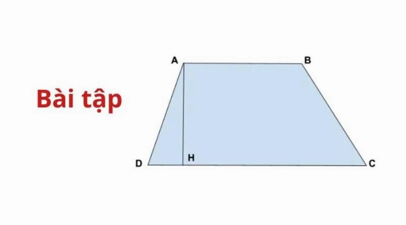 Bài tập tự luyện về hình thang