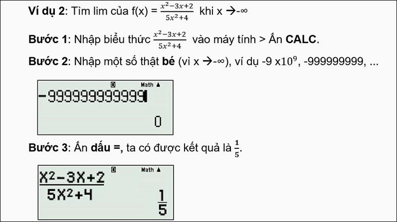 Bấm Máy Tính Giới Hạn Lim: Hướng Dẫn Chi Tiết và Mẹo Hay