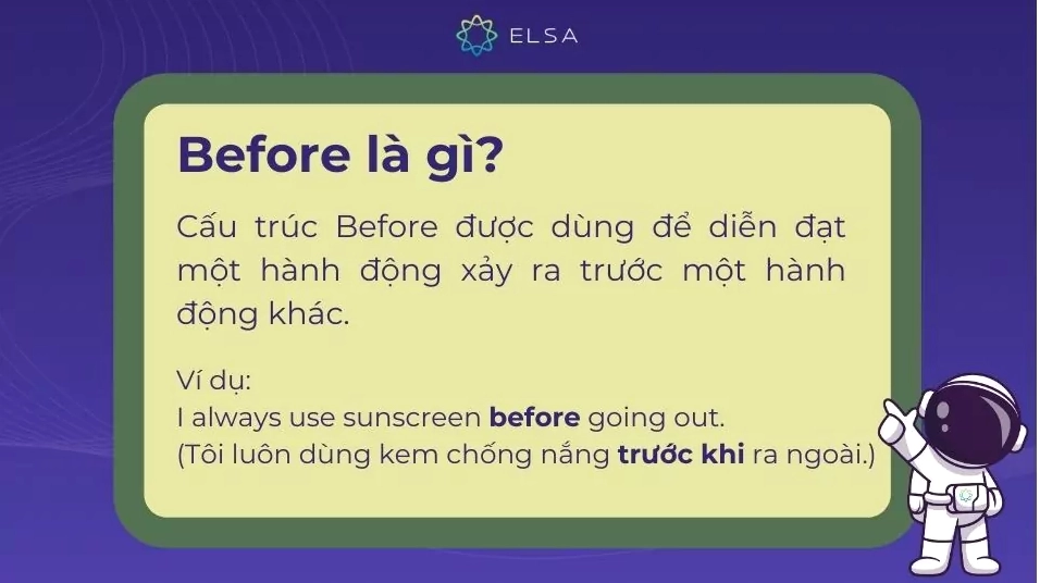 Before là gì? Khái niệm cơ bản về Before.