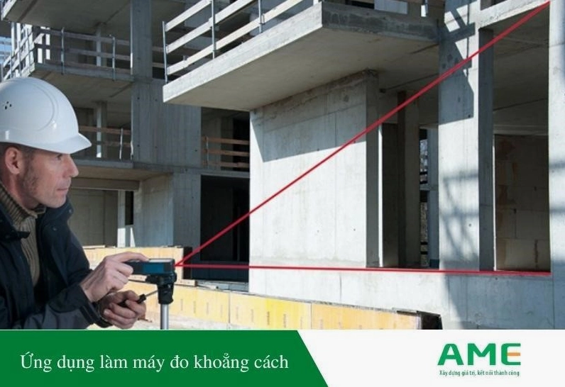 Bước sóng ứng dụng làm máy đo khoảng cách