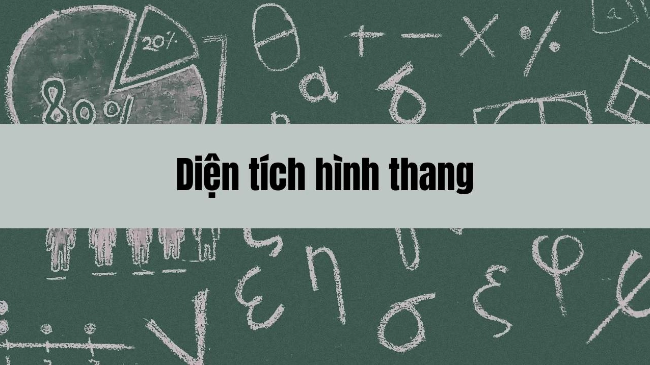 Các công thức tính diện tích trong hình học