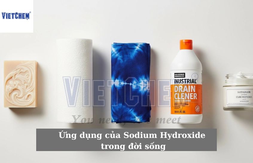Các ứng dụng đa dạng của sodium hydroxide