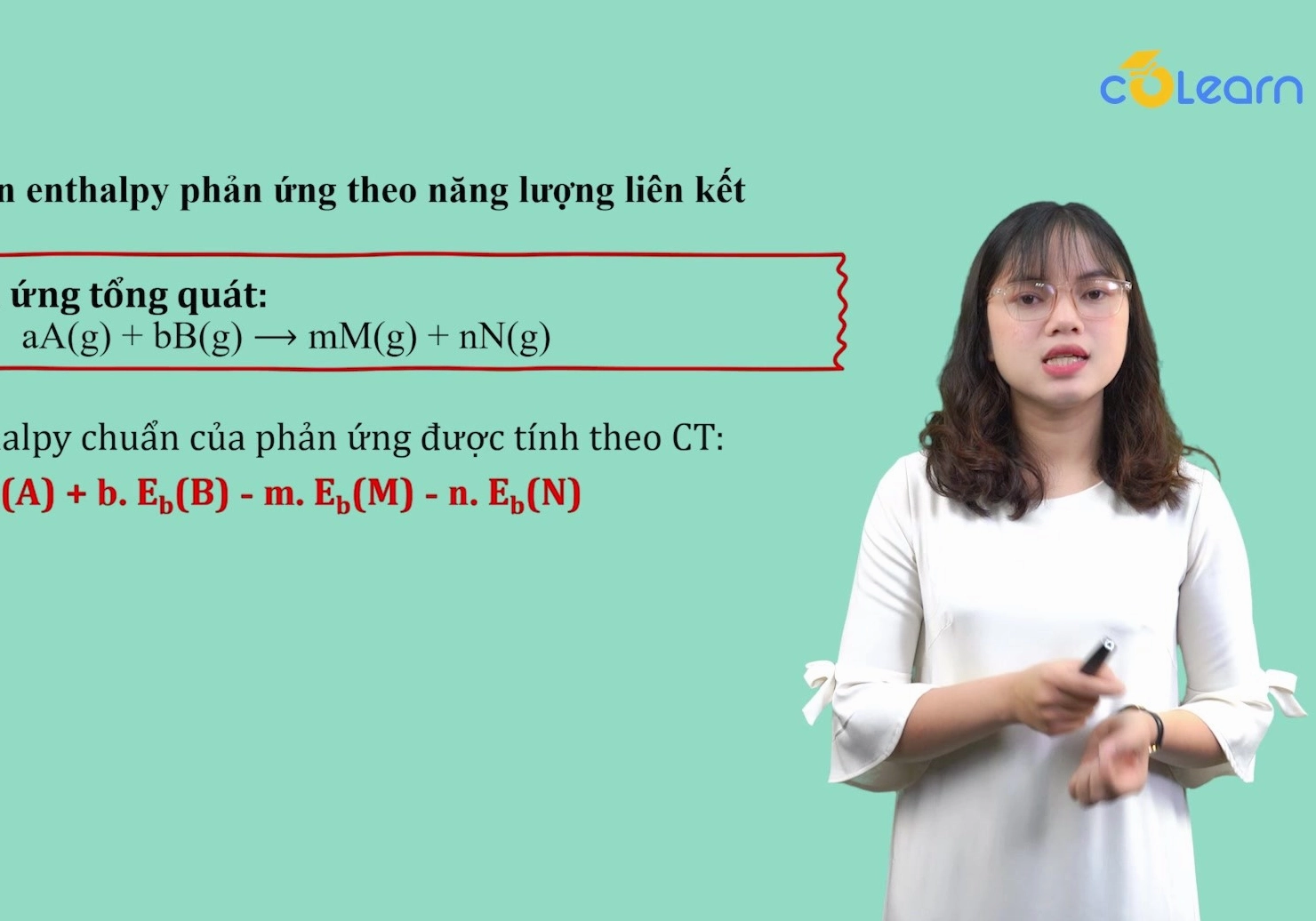 Cách tính biến thiên enthalpy