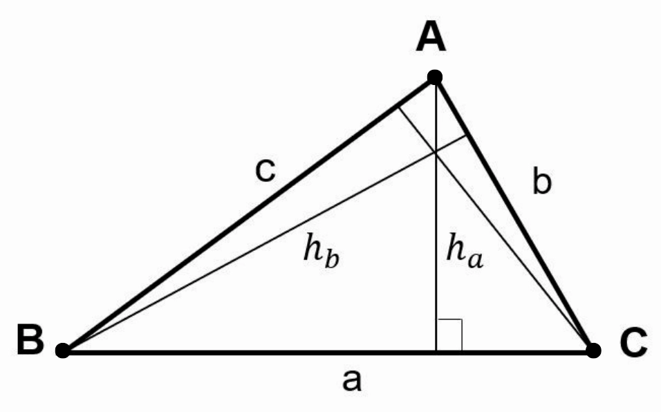 Cách tính diện tích hình tam giác số 1