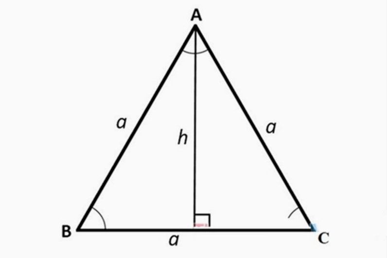 Cách tính diện tích tam giác đều khi biết độ dài một cạnh